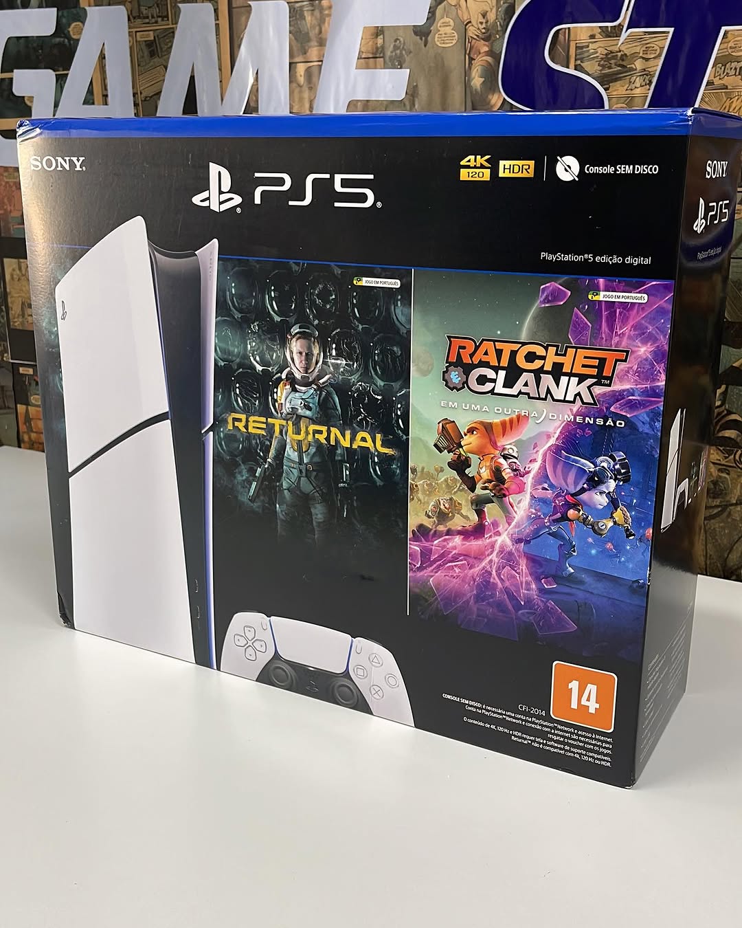 PlayStation 5 Slim Edição Digital